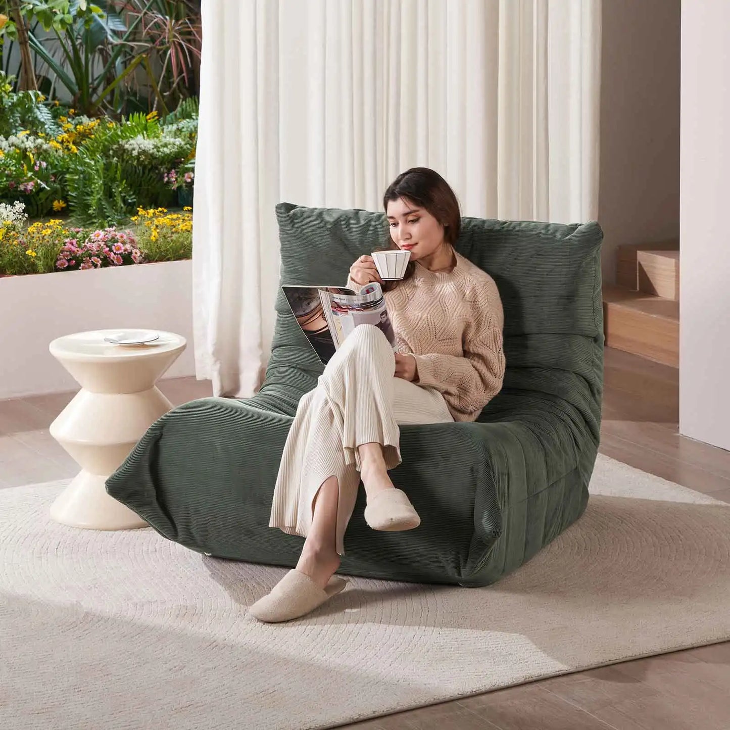 Caterpillar Bean Bag Fåtölj i Corduroy