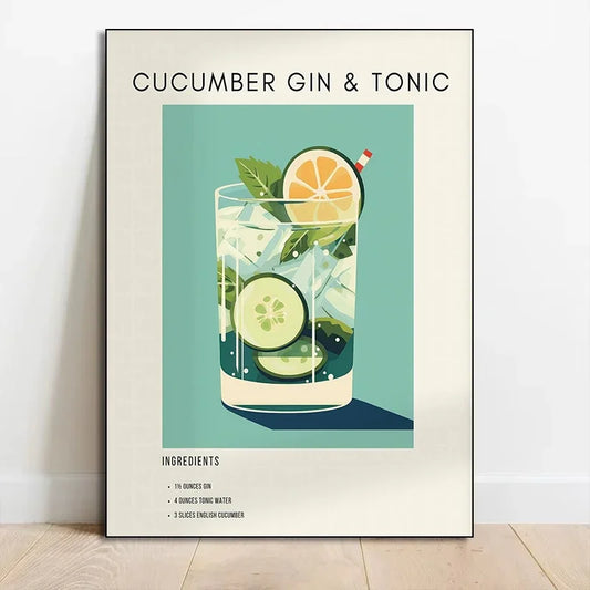 Vintage Cocktail Posters