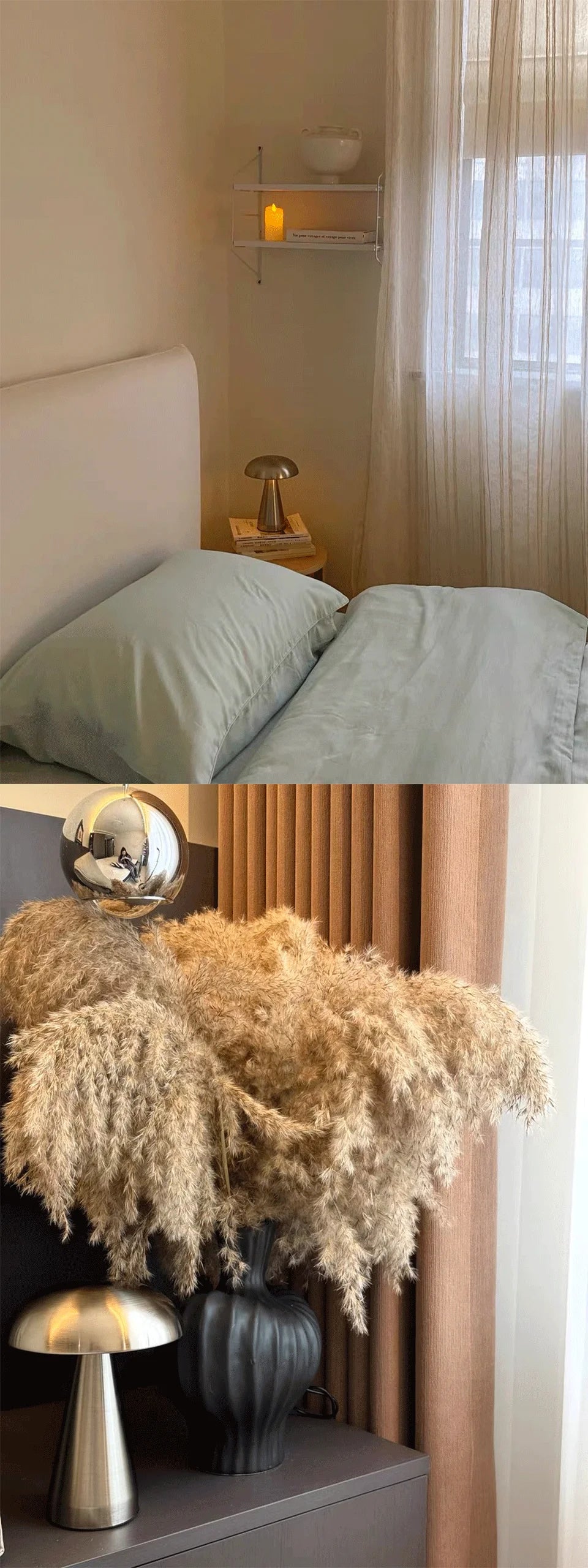 Retro-Lampa Touchkontroll & Uppladdningsbar LED