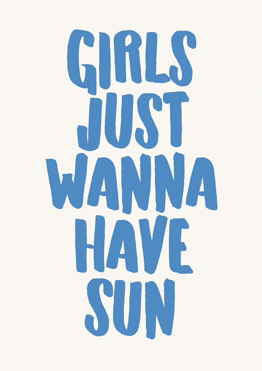 Somrig Poster – "Seashells Meet Me At The Beach" i La Dolce Vita-stil