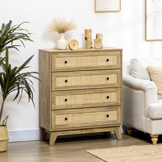 Byrå i rotting och trä